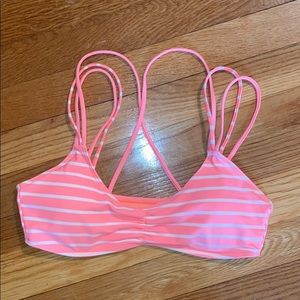 Aerie Striped bikini top